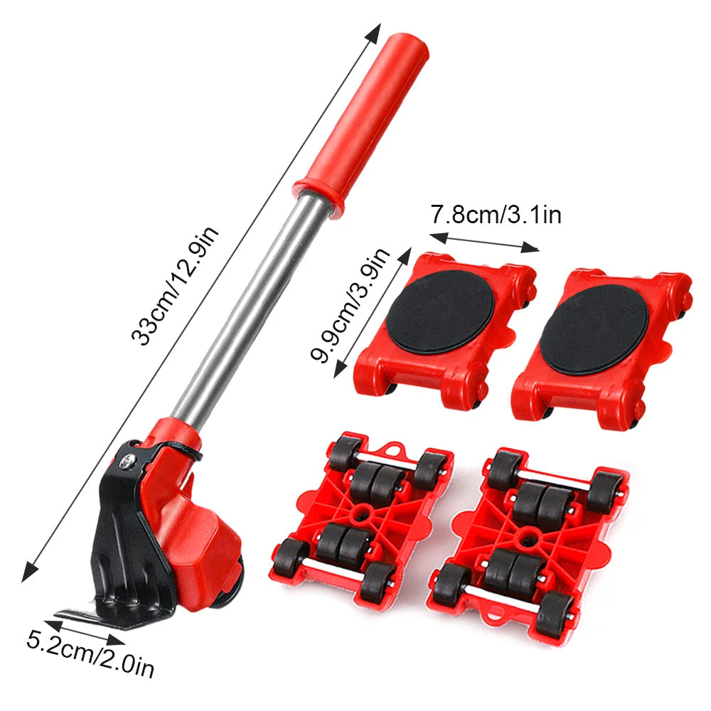 Furniture Moving Transport Roller Set