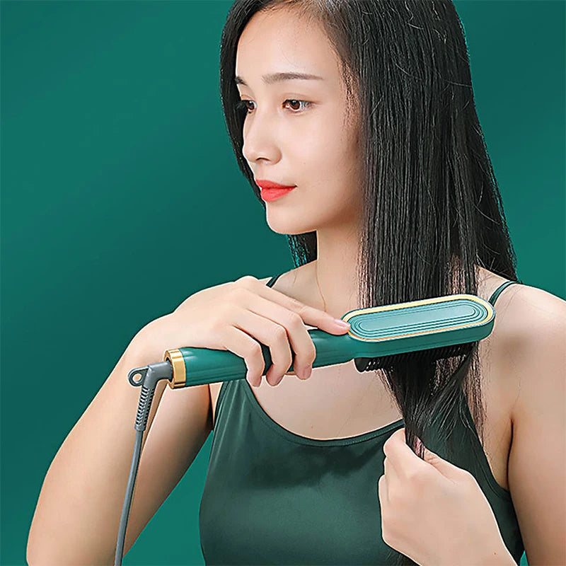 Salon-Quality Hair Straightener for Silky, Straight Hair – Portable & Safe | AED 64.99